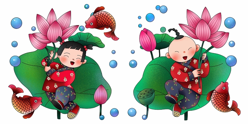 最新福娃插画与小巷深处的插画小店探秘